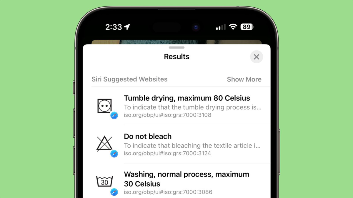 Приложение «Фото» в iOS 17 может рассказать вам, что означают эти  непонятные символы стирки на белье | Apple SPb Event | Дзен