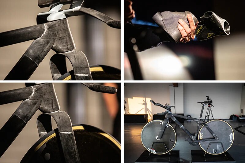 3D-прототипы компонентов велосипеда, напечатанные принтерами Anycubic