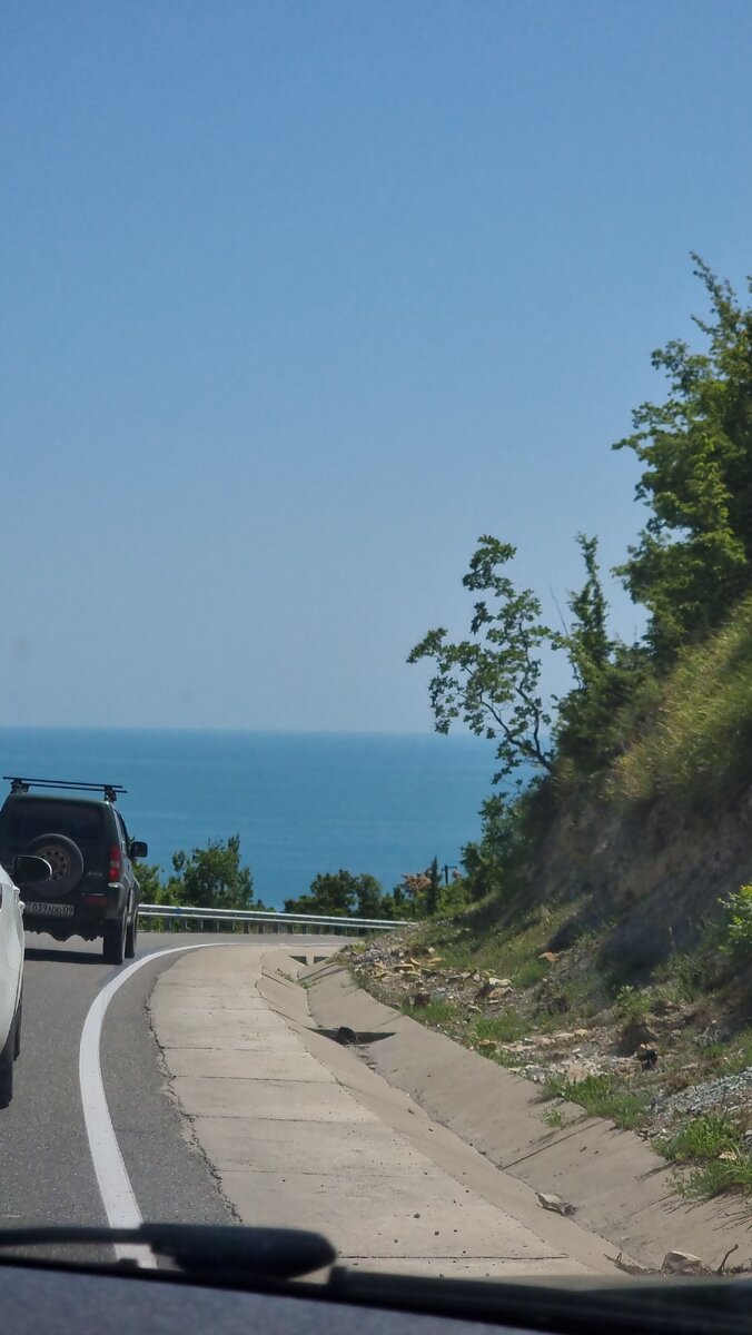 По пути в Широкую Балку 