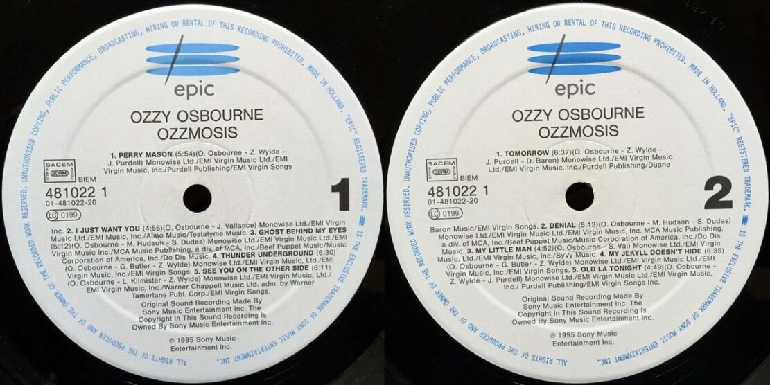 «Ozzmosis», 1995 г. – первый нудный и бесцветный альбом Оззи Осборна за ...
