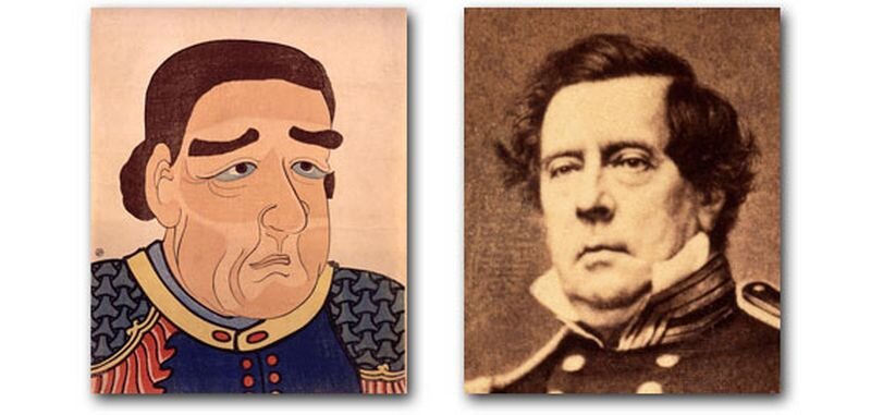 Иллюстрация: комодор Мэттью Колбрэйт Перри