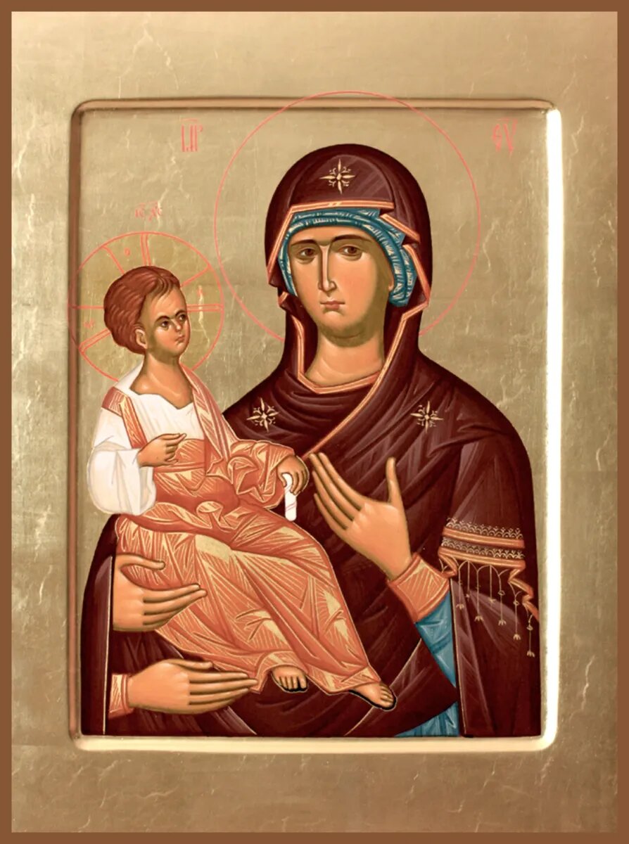 Икона Богородицы Троеручица. Фото: azbyka.ru