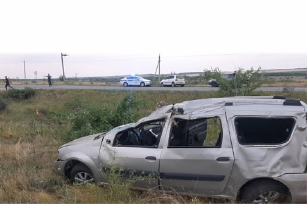    В Пестравском районе перевернулся «Ларгус», пострадали водитель и 2 девочки