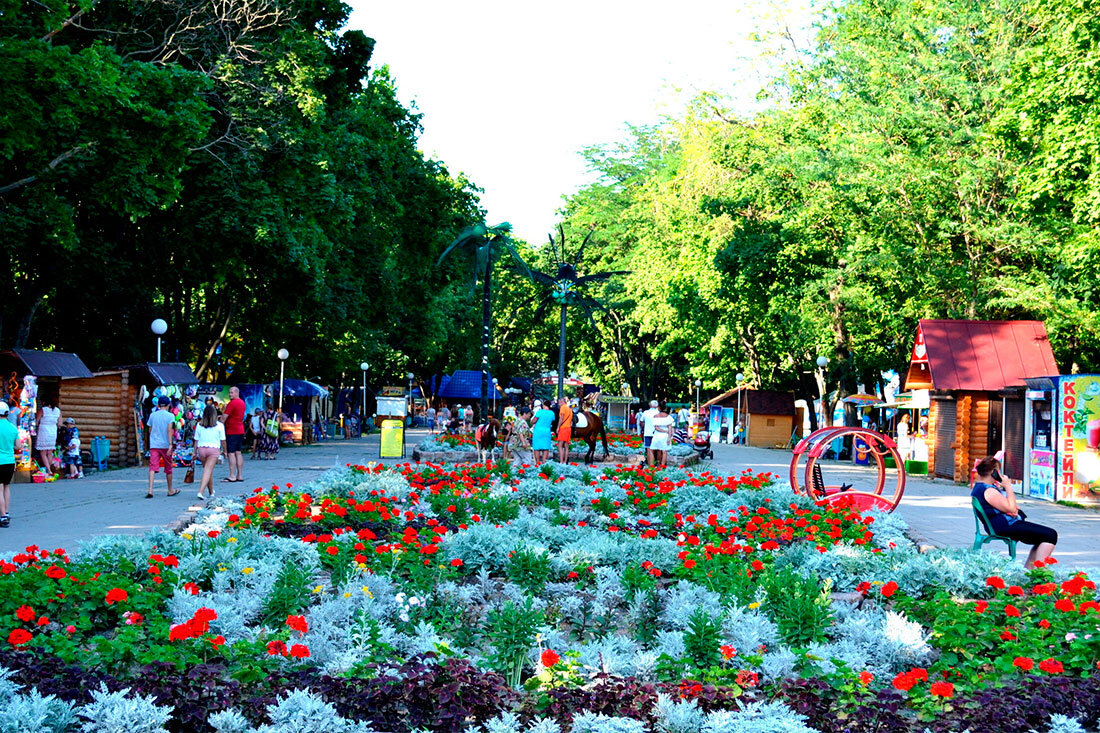 фото парк горького в ейске