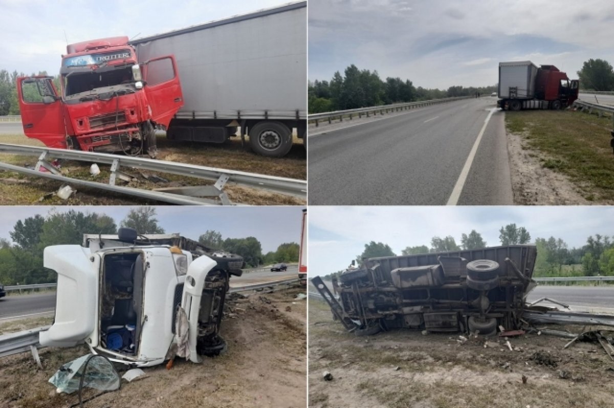    Под Самарой в ДТП фуры и грузовика погибла женщина, и пострадал ребёнок