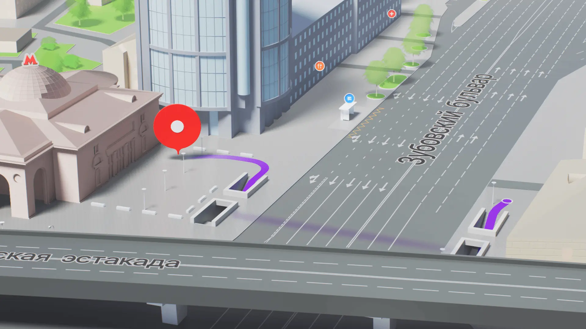 3D-дороги, детализированные здания и новые объекты