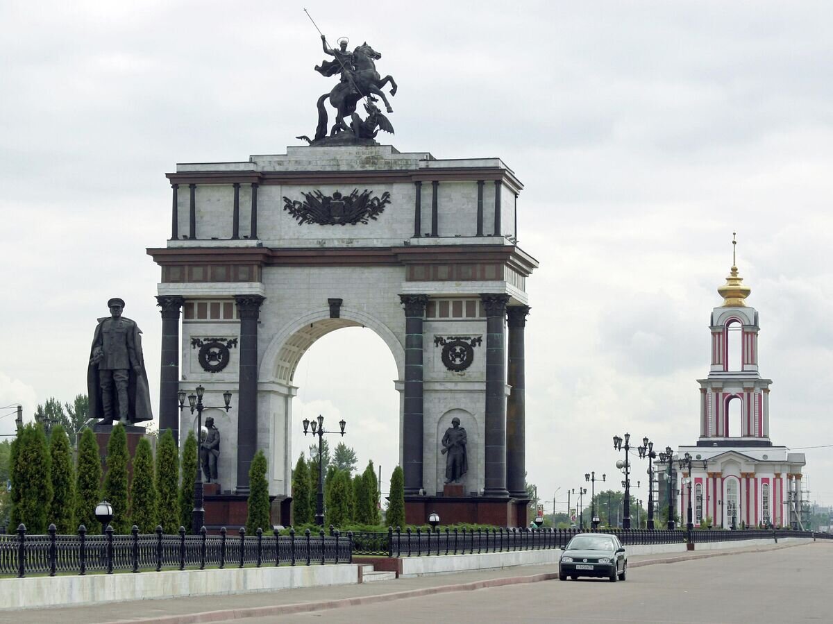 Арка курск фото Фото: Триумфальная арка. Пейзажный фотограф Ирина Голубева. Город. Фотосайт Расф