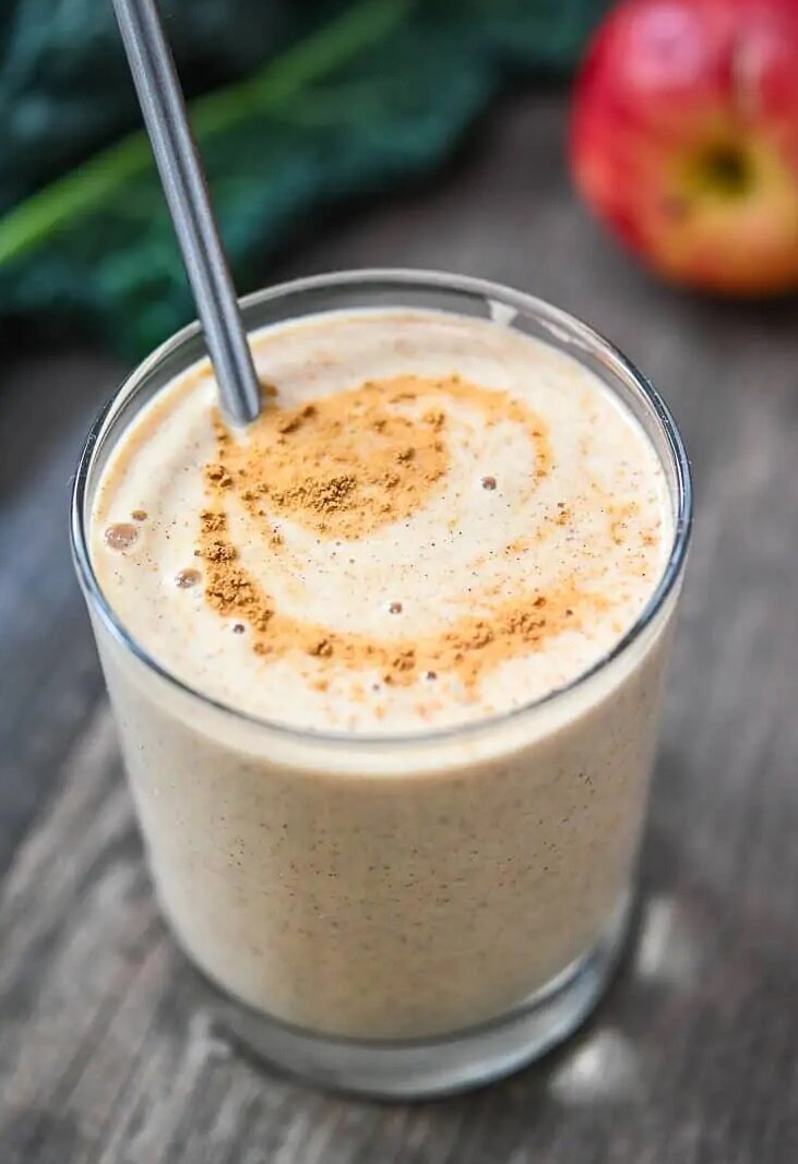 Овсяно-яблочный смузи