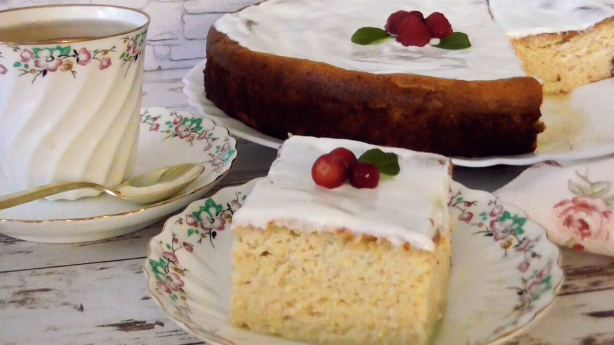 Творожная запеканка без муки и без манки