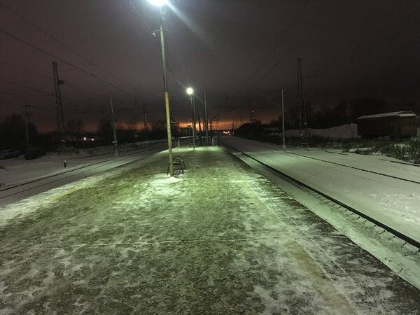 Железнодорожная станция Бронницы