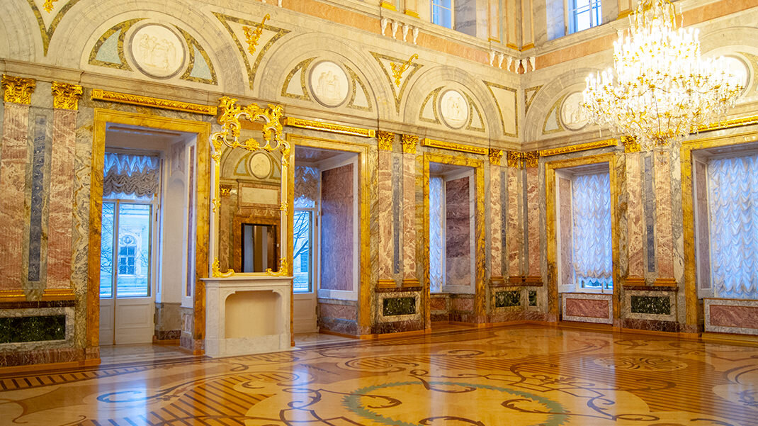 Фото мраморного дворца в санкт петербурге внутри