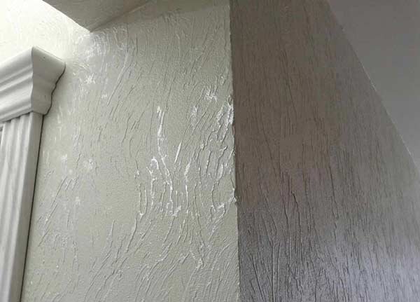 Подготовка к нанесению декоративной штукатурки.