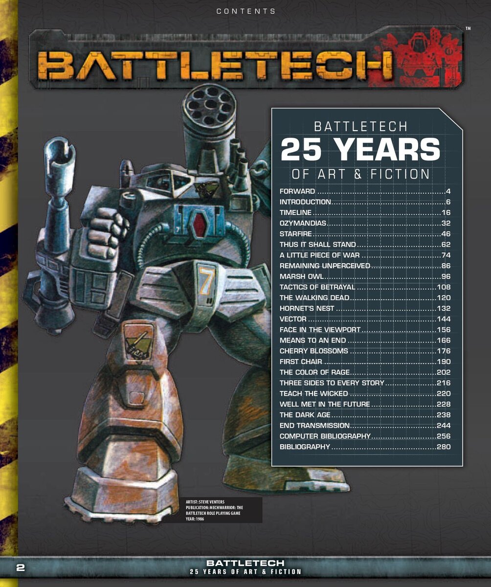 BattleTech - 25 Years of Art and Fiction | Артбуки даром! | Дзен