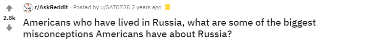 Американцы, которые жили в России, какие неправильные представления у американцев о России? 