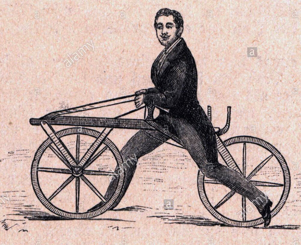 Барон Карл фон Дрез велосипед