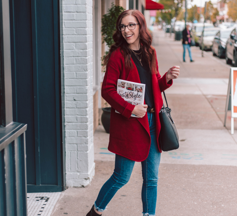 Котиган может быть и таким - больше похожим на пальто, чем на кардиган. Фото: http://www.shesawstyle.com