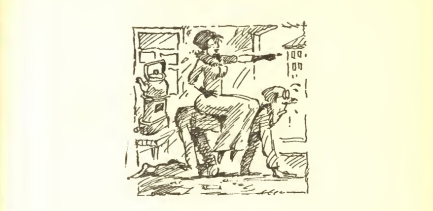 Иллюстрация художника П.С. Сацкого