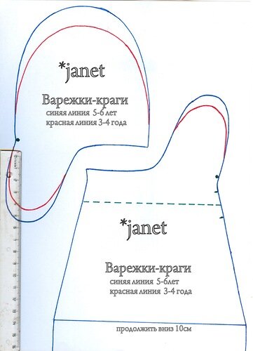 Потому что у тебя лапки: шьем милые варежки из флиса