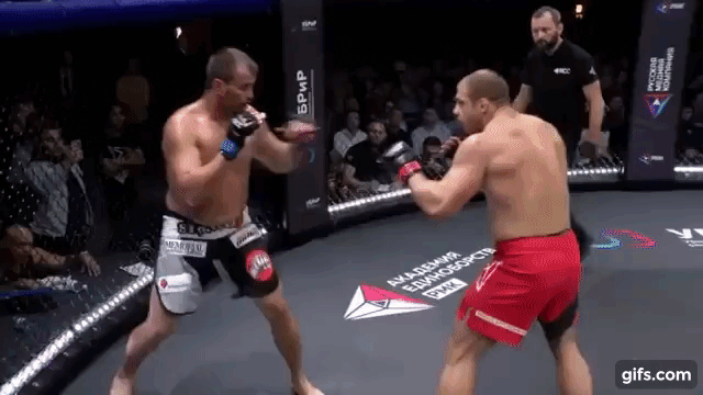 Эффектный прием от Ивана Штыркова против Фабио Мальдонадо