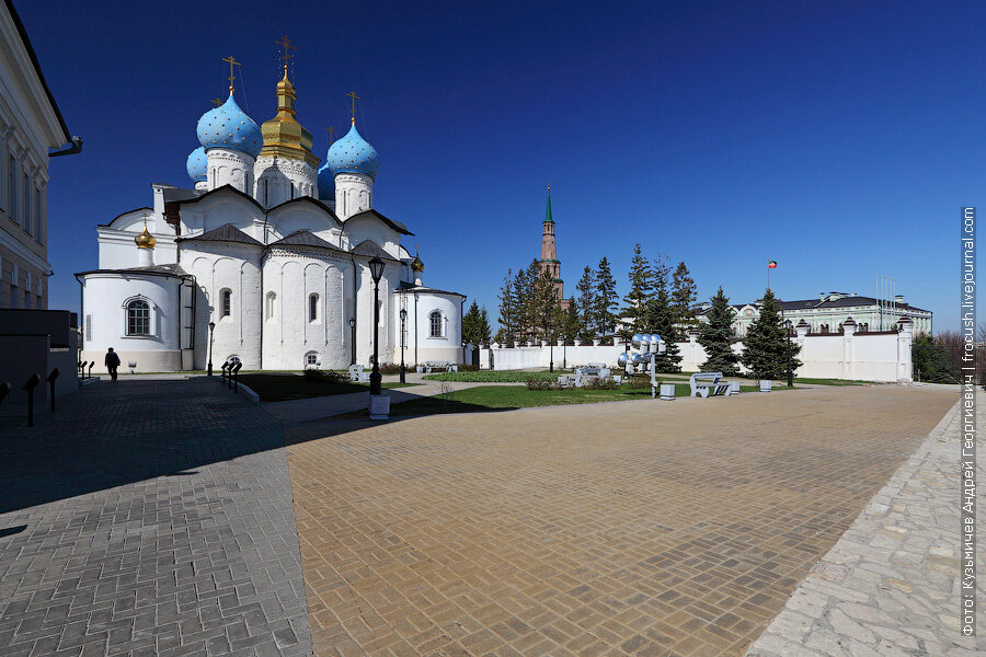 Православный храм в Кремле города Казань