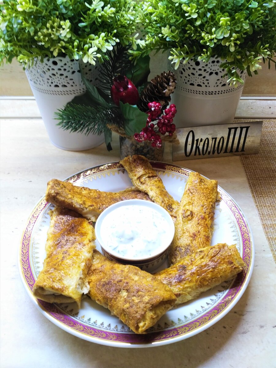 Для тех, кто худеет вкусно - сулугуни, запеченный в лаваше - ПП вкусняшка .  | 