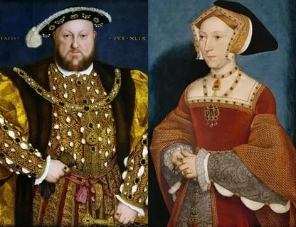 Генрих VIII. Отец Эдуарда VI.1536 год. Джейн Сеймур.  Мать Эдуарда VI. Ок. 1536. Ганс Гольбейн Младший