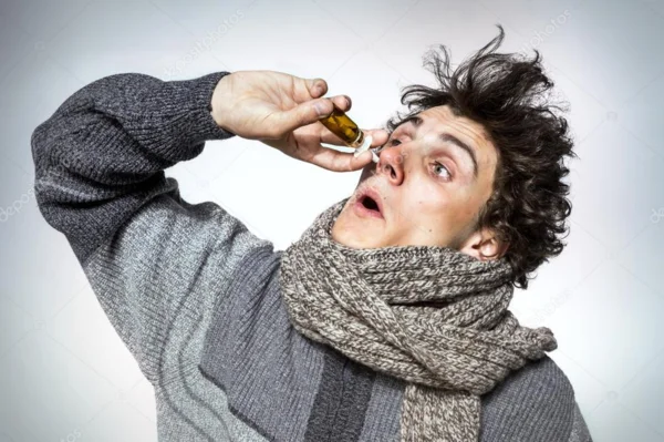 Даже с каплями для носа можно переборщить....