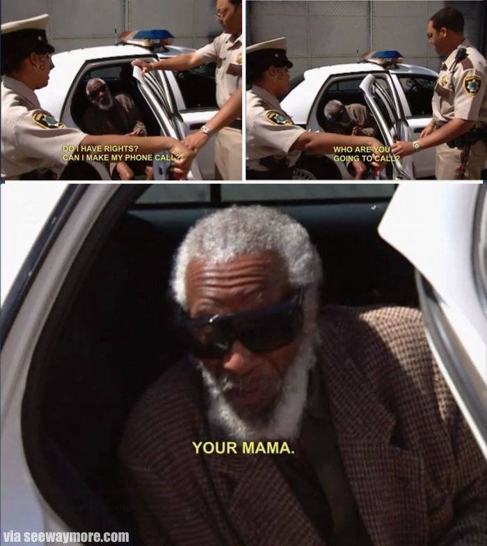 Классическая фраза, которую произносят полицейские после того, как зачитают задержанному правило Миранды, то есть сообщат о праве на молчание и адвоката, а также предупредят, что все сказанное может быть использовано в суде. 