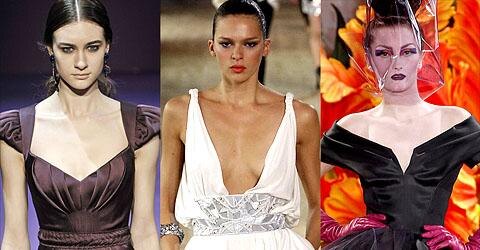 Всё больше девушек используют в своём гардеробе декольте, различные вырезы и добавляют больше "откровения"