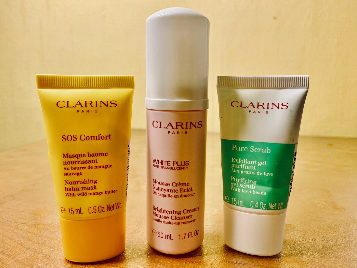 Уход <b>clarins</b>.