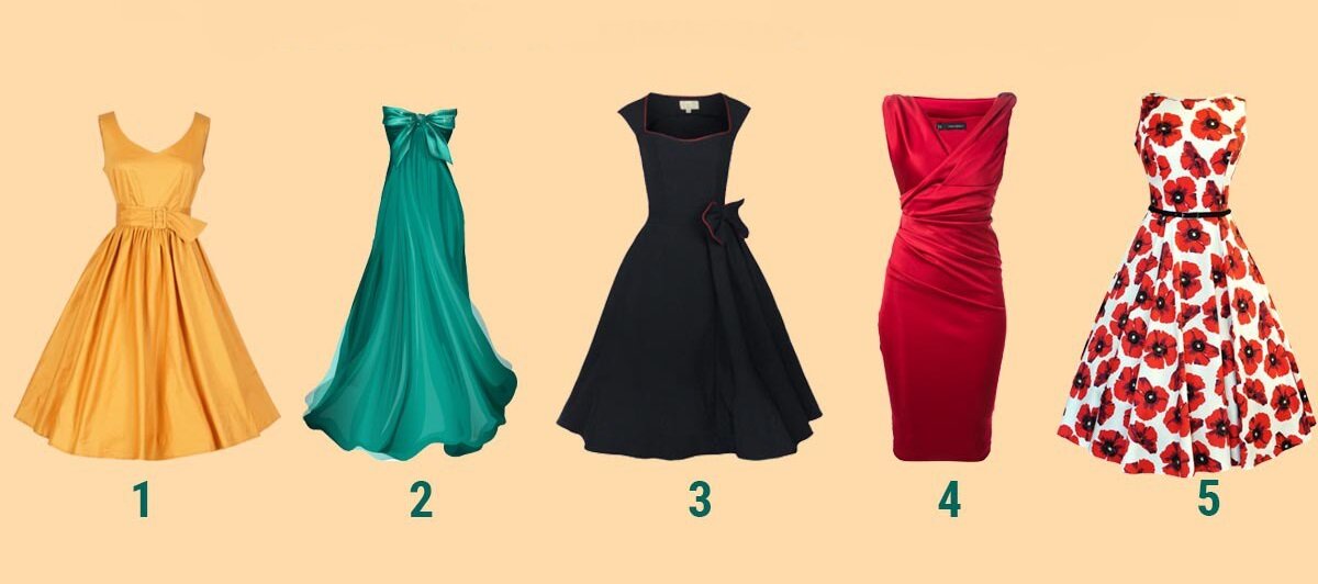 Выберите платье, которое наиболее подходит вашему стилю