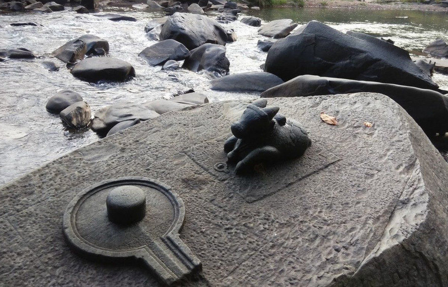 Сахараслинга в реке Шалмала