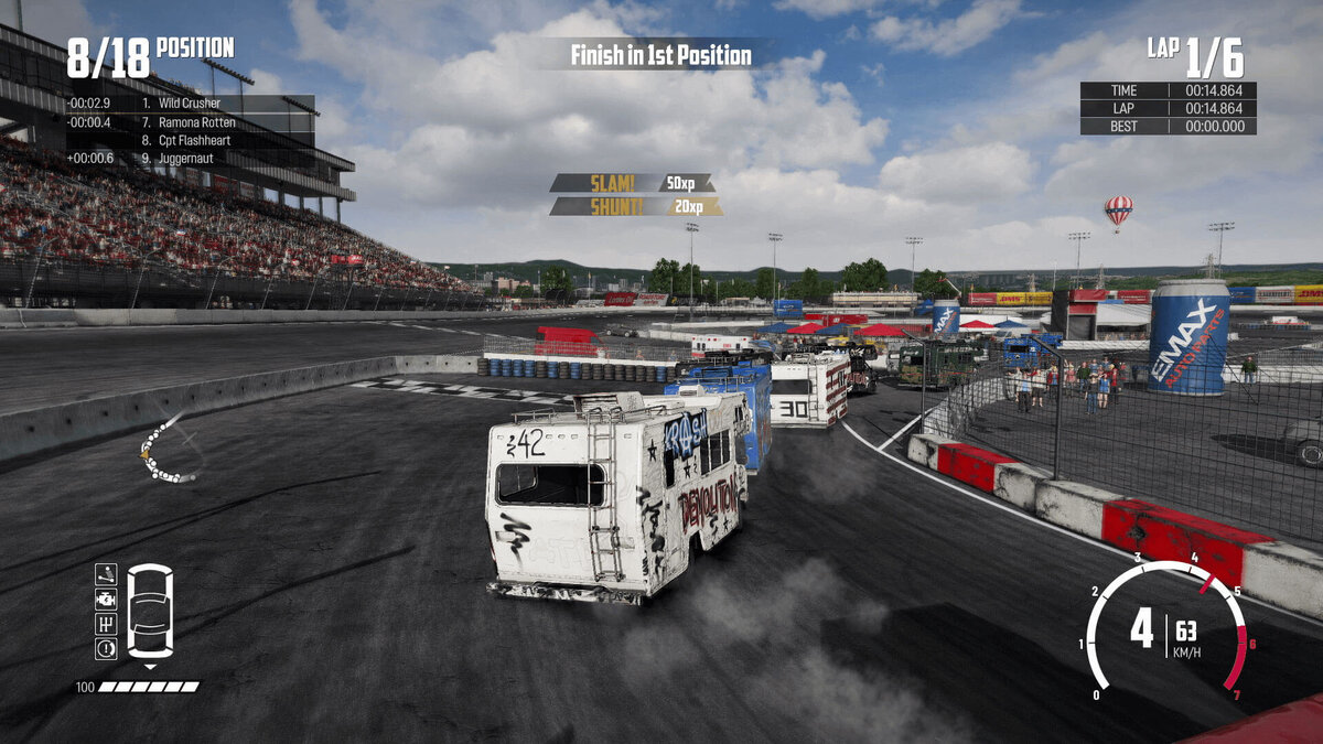 Гонки на автодоме? Да нет проблем.