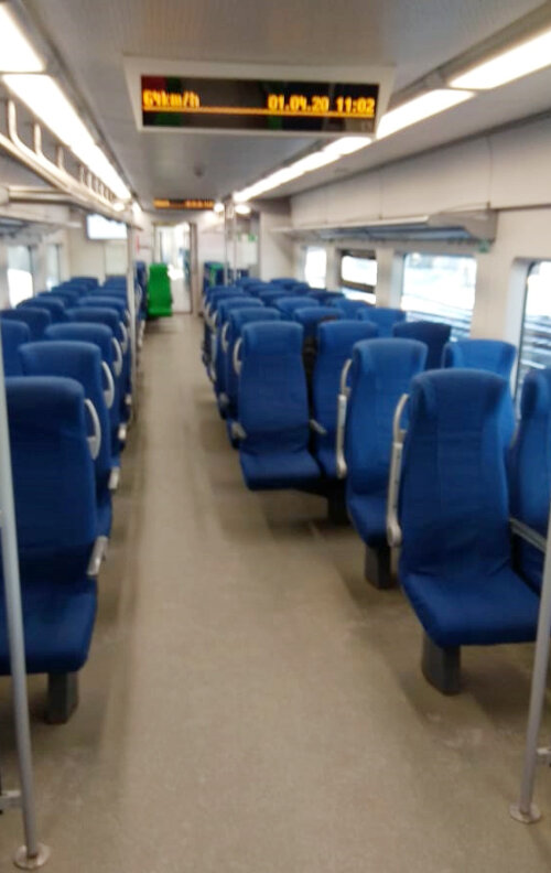 Так выглядит МЦК в будний день в 11.00