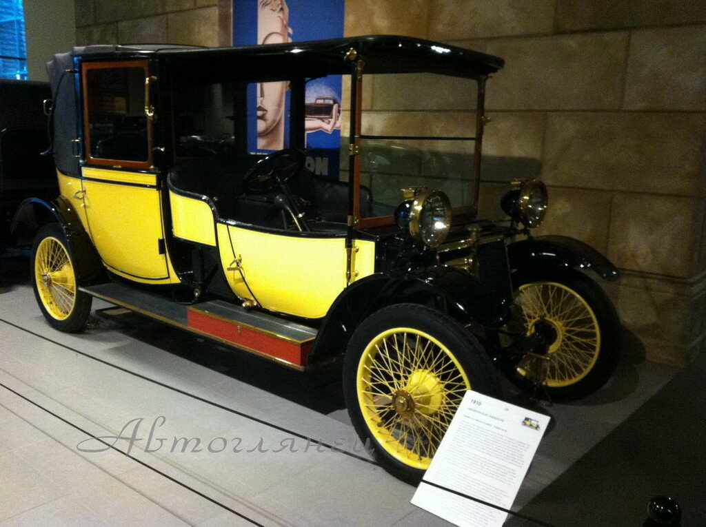 1910 Lanchester 28-HP laundaulette