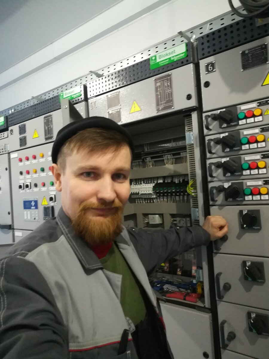 На работе. (Фото из личного архива)