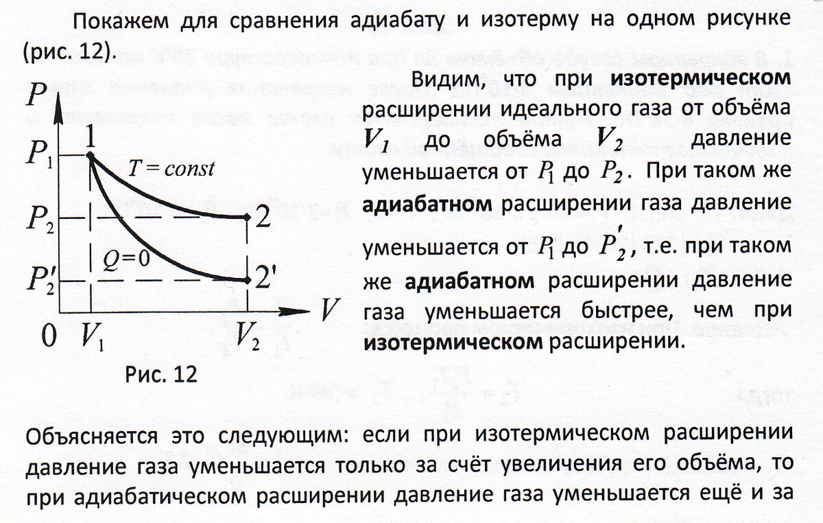 Школьникам (термодинамические системы, первый закон термодинамики) | Основы  физики сжато и понятно | Дзен