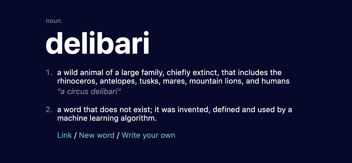 Delibari - представитель семьи больших диких животных, в основном вымерших, которая включает носорогов, антилоп, бивней, кобыл, горных львов и людей