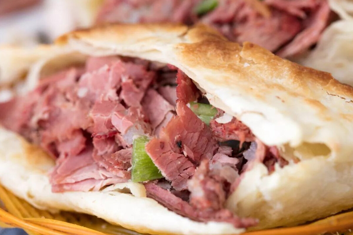 Лепешки с ослятиной