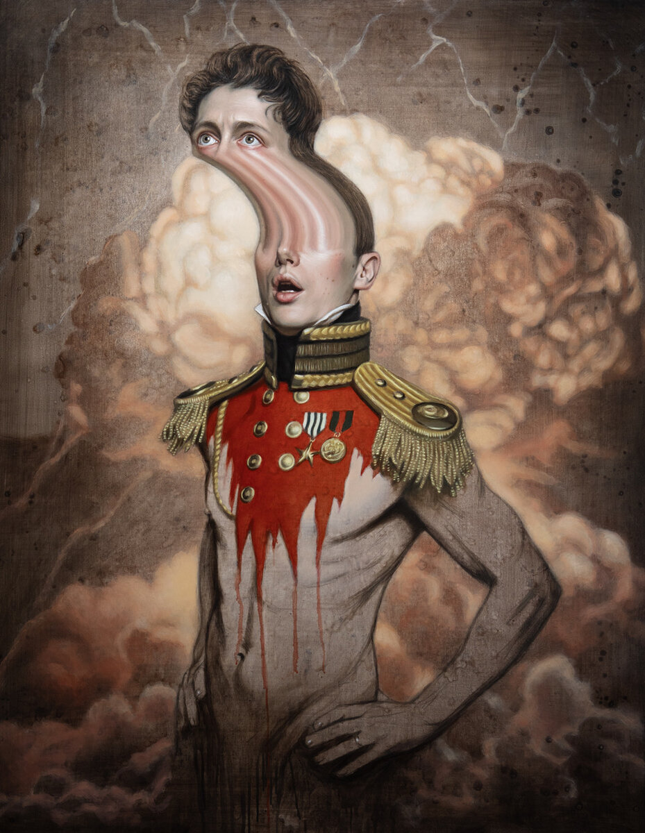 Бен Эштон. Автопортрет.