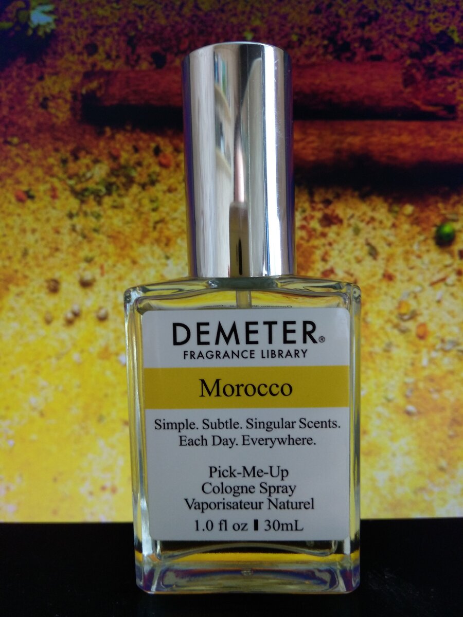Парфюм Demeter Morocco - отзыв. Фото автора.