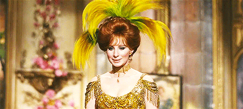 Барбара Стрейзанд в мюзикле "Хэллоу, Долли!"