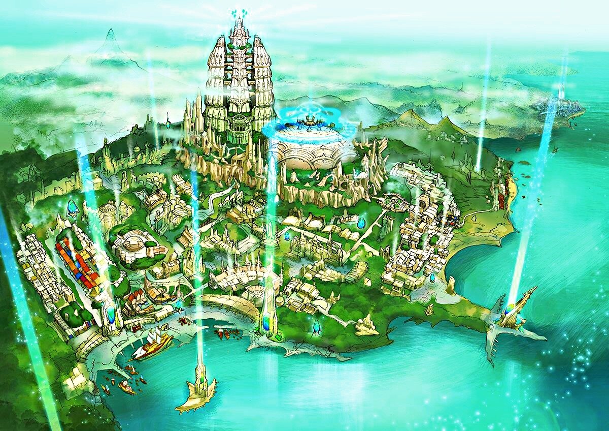 Острова.Тир на Ног. Арт. Фэнтези.
