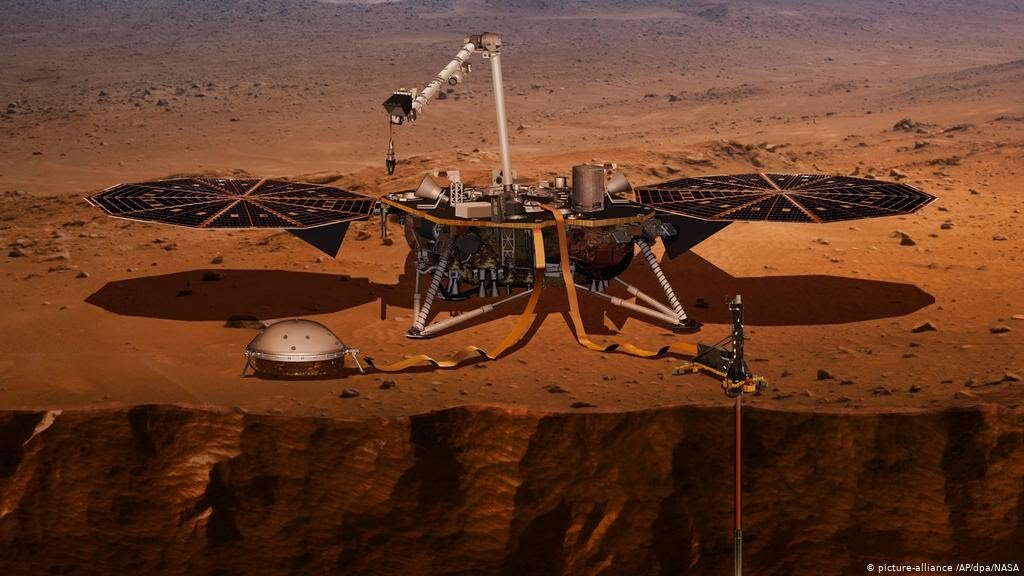 В 2018 году миссия NASA Insight доставила на Марс посадочный аппарат с сейсмометром