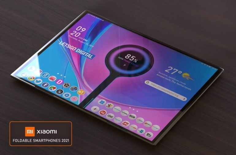 Неофициальный рендер LetsGoDigital на основе патента Xiaomi