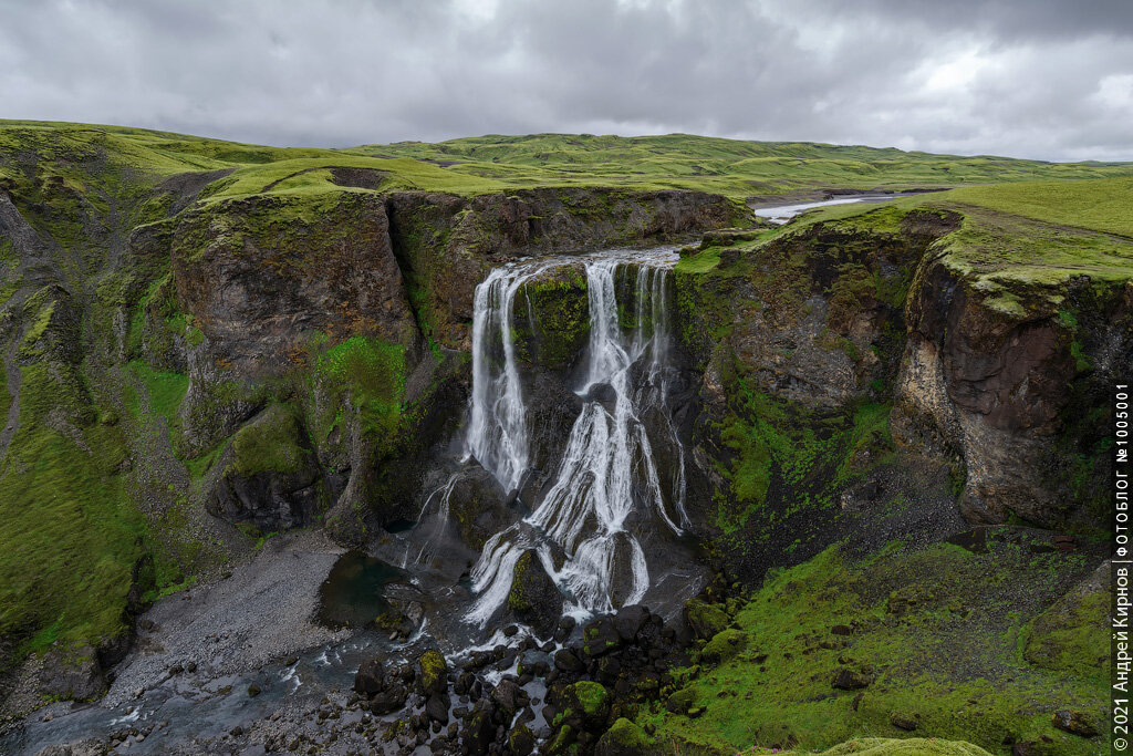 Водопад Фагрифосс | Здесь и далее фото автора