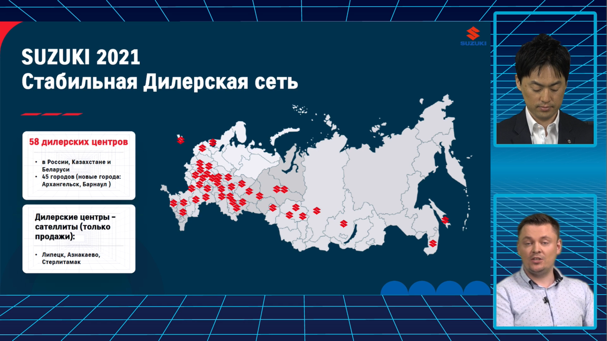 Дилерская сеть есть, это уже хорошо.