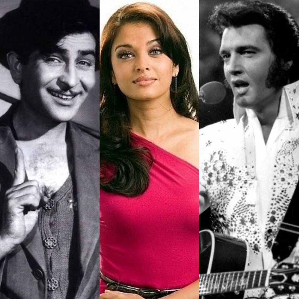 Источник: ВКонтакте. Радж Капур, Айшвария Рай, Элвис Пресли