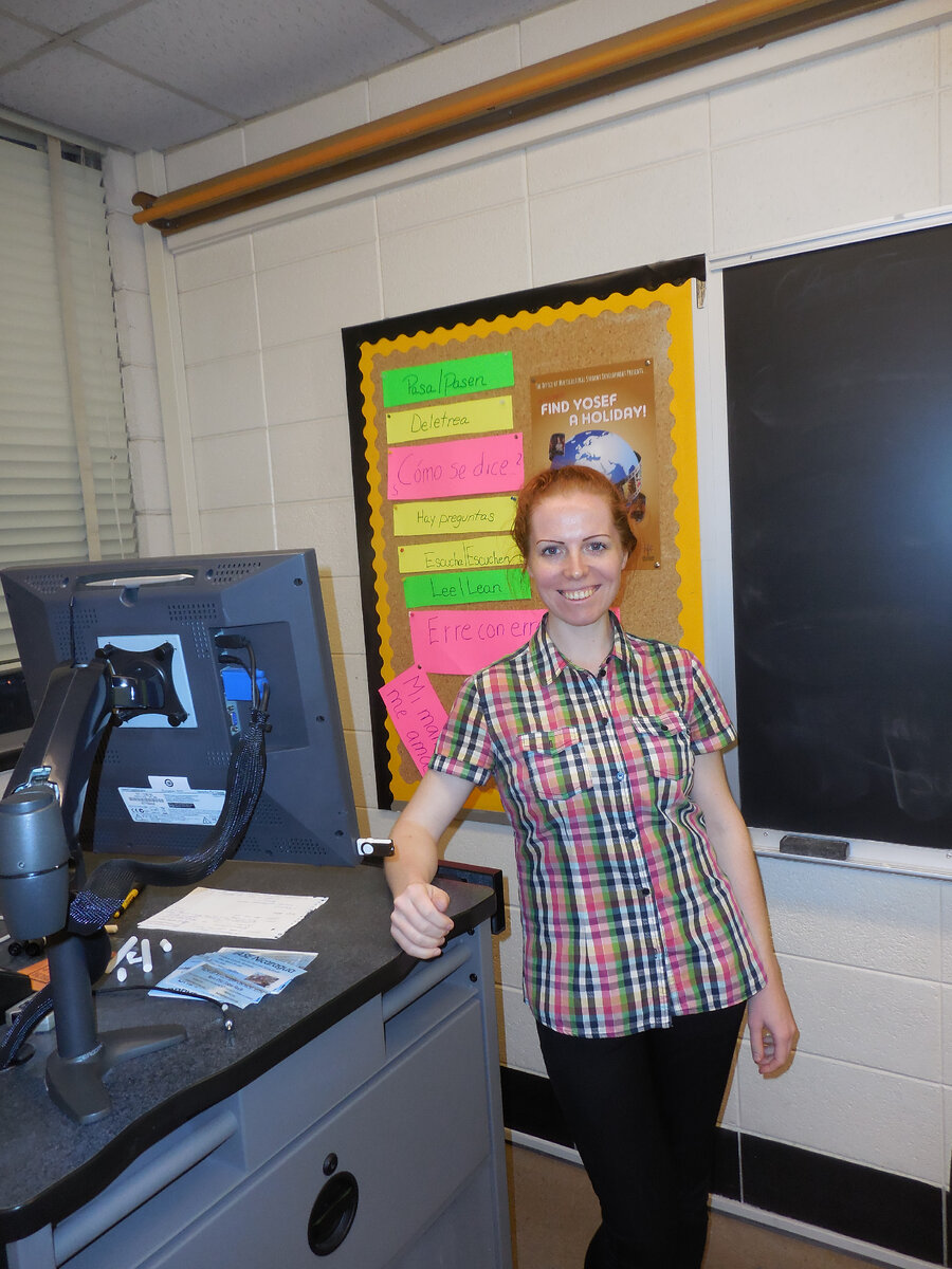 Я 2 года преподавала русский язык в США...