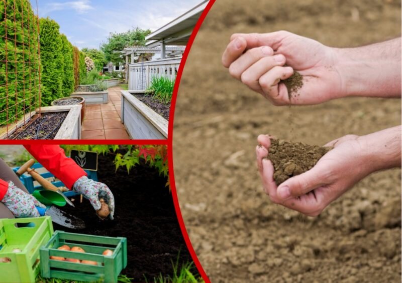 Подготовка гряд по лук.